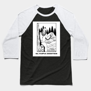 Santa Bigfoot Baseball T-Shirt